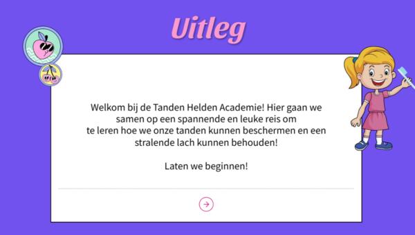 Tanden Helden Spel uitleg